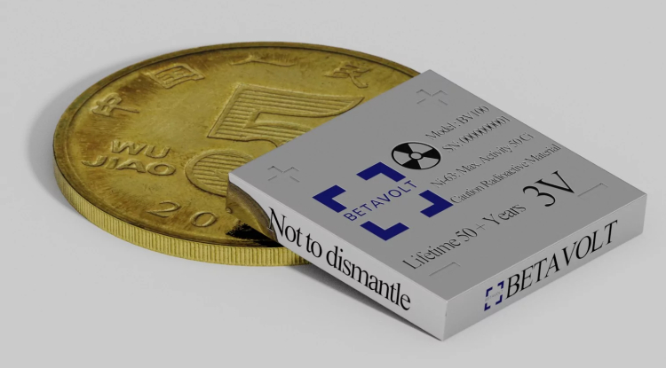 China Developed a Nuclear Battery that works for 50 years without recharging and is suitable for Mobile Phones