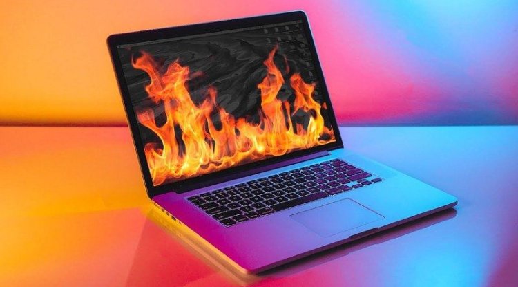 Why did the laptop start to overheat ?