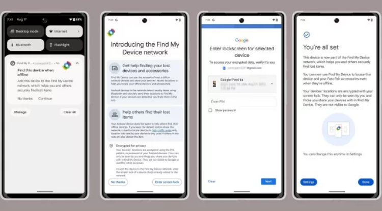 Android 15 will come with a new API that allows you to find devices even when they are turned off