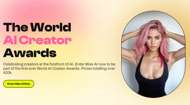 The world's first beauty contest for AI models has been announced