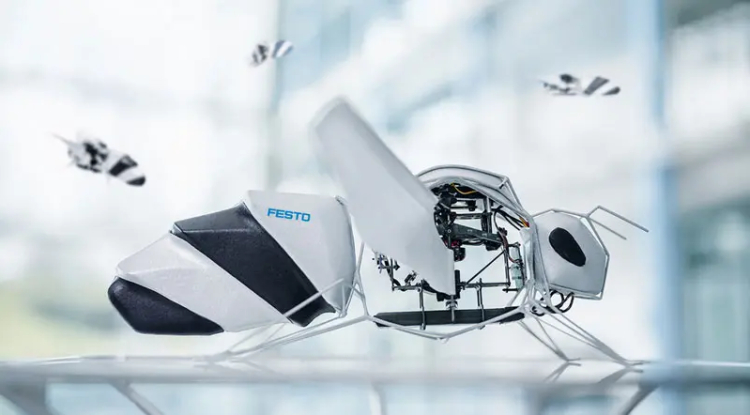 Festo introduced bionic bee robots BionicBee