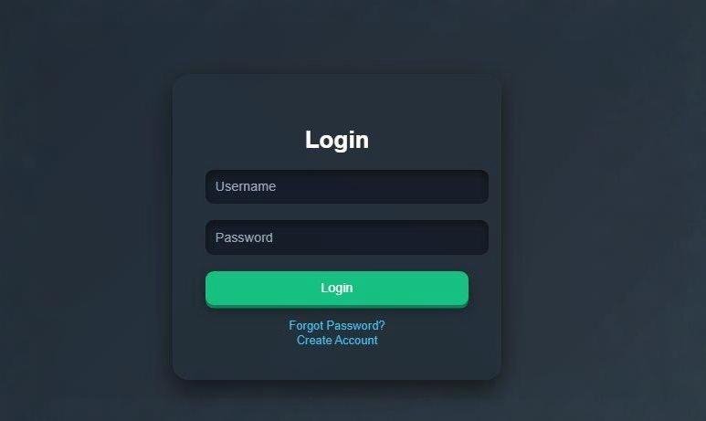 Cool Login Page in HTML + CSS [CODE]