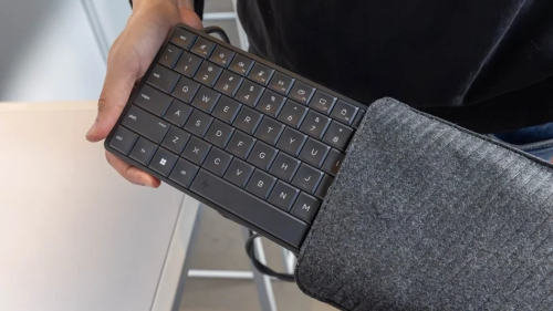 HP unveiled the world's first PC with AI built into the keyboard.