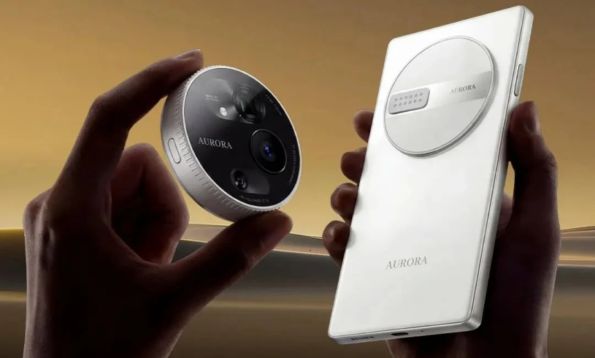 Dreame introduces a smartphone with a detachable camera