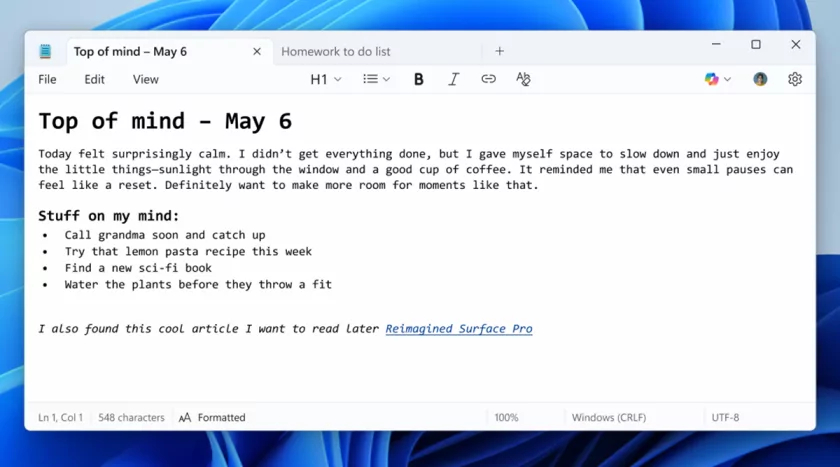 Microsoft has confirmed that Windows 11 Notepad will receive image support.